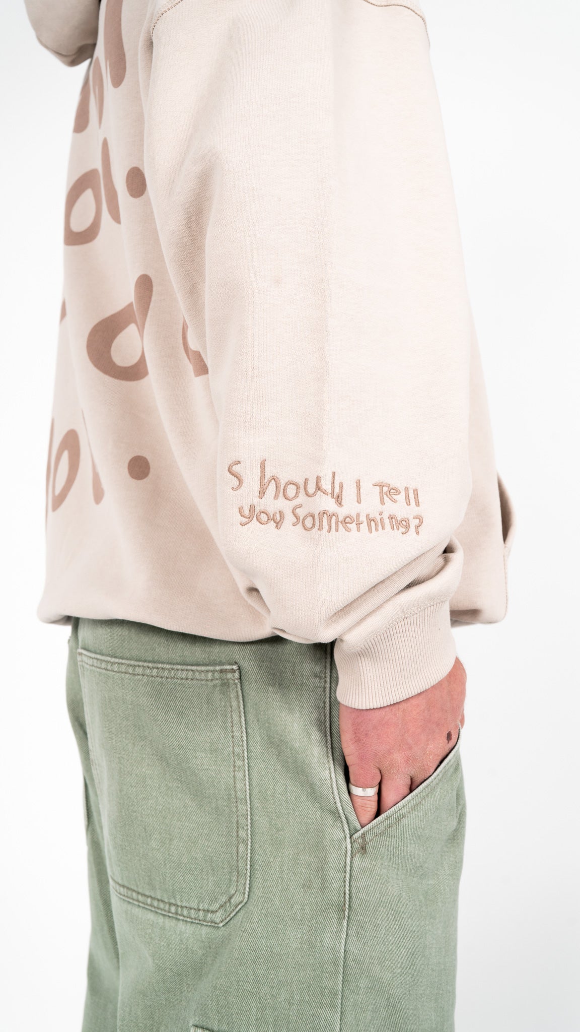 French Oak Small Face Hoodie