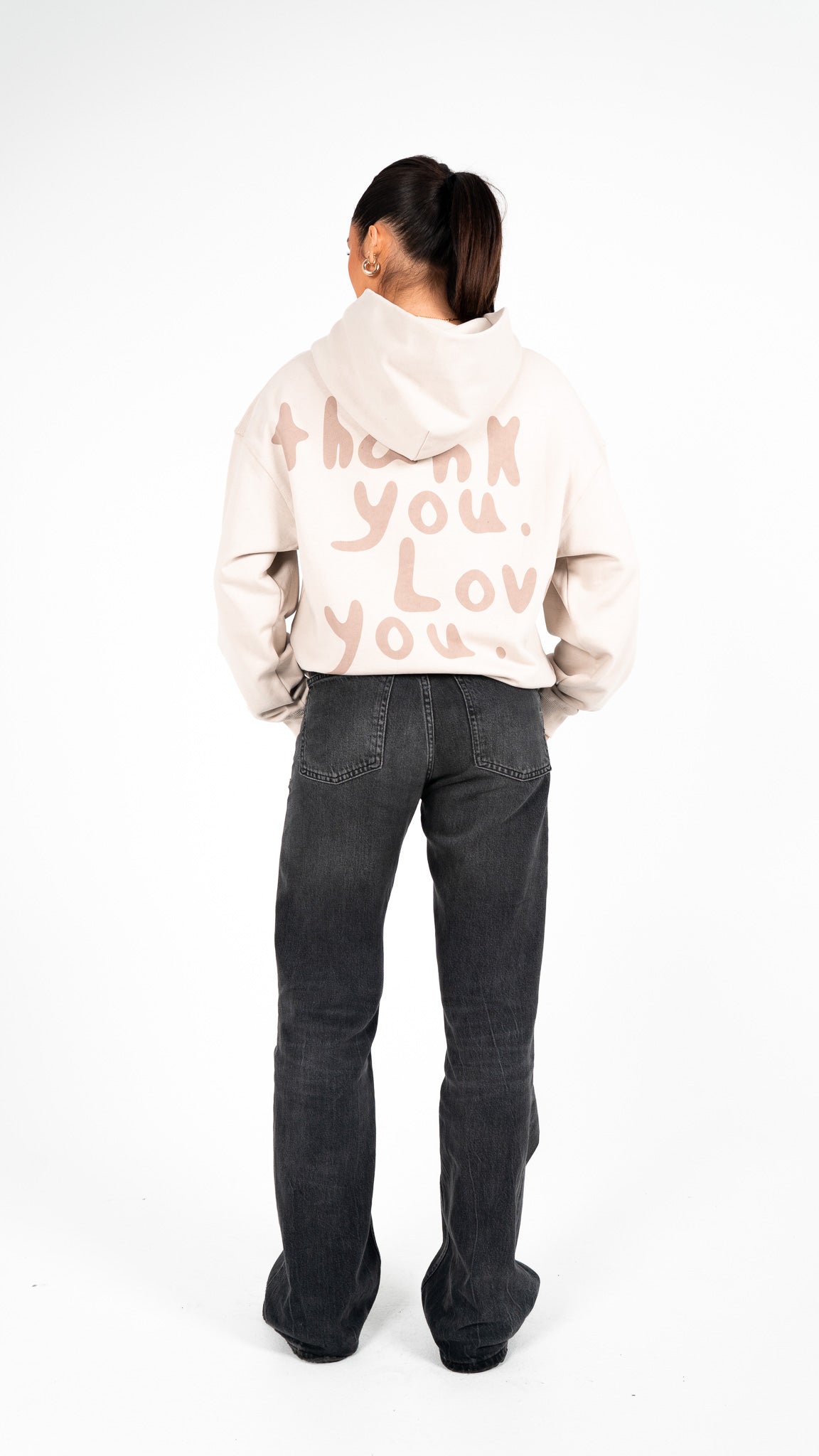 French Oak Small Face Hoodie