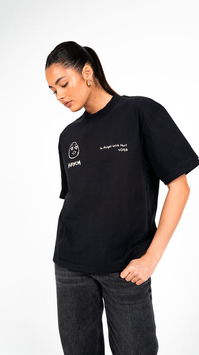 Black Alright Tee