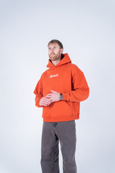 Tell Me Something Hoodie - Burnt Orange
