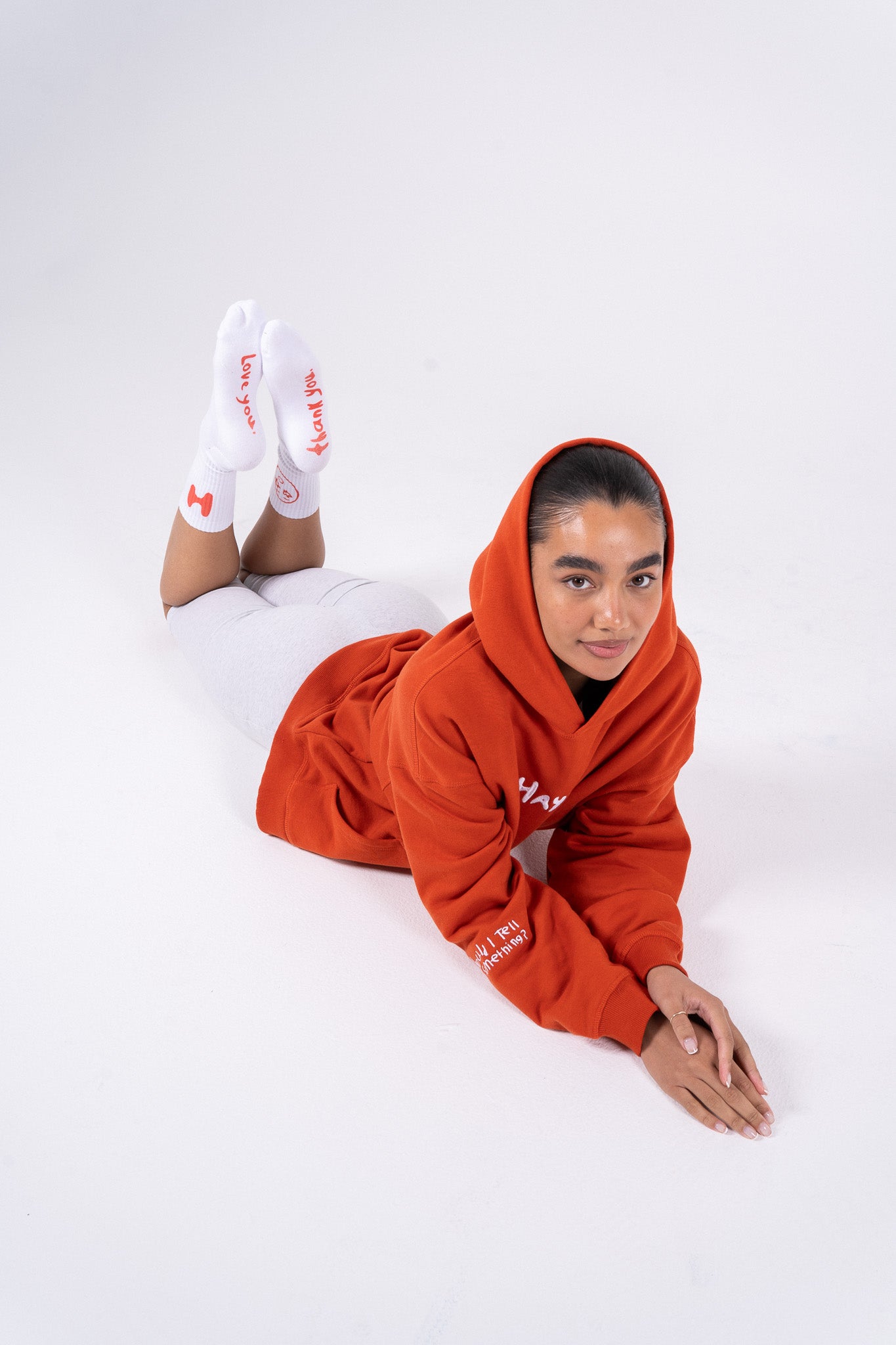 Face Socks – White