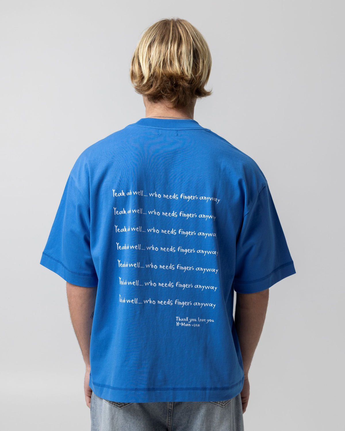 Who Needs Fingers Tee