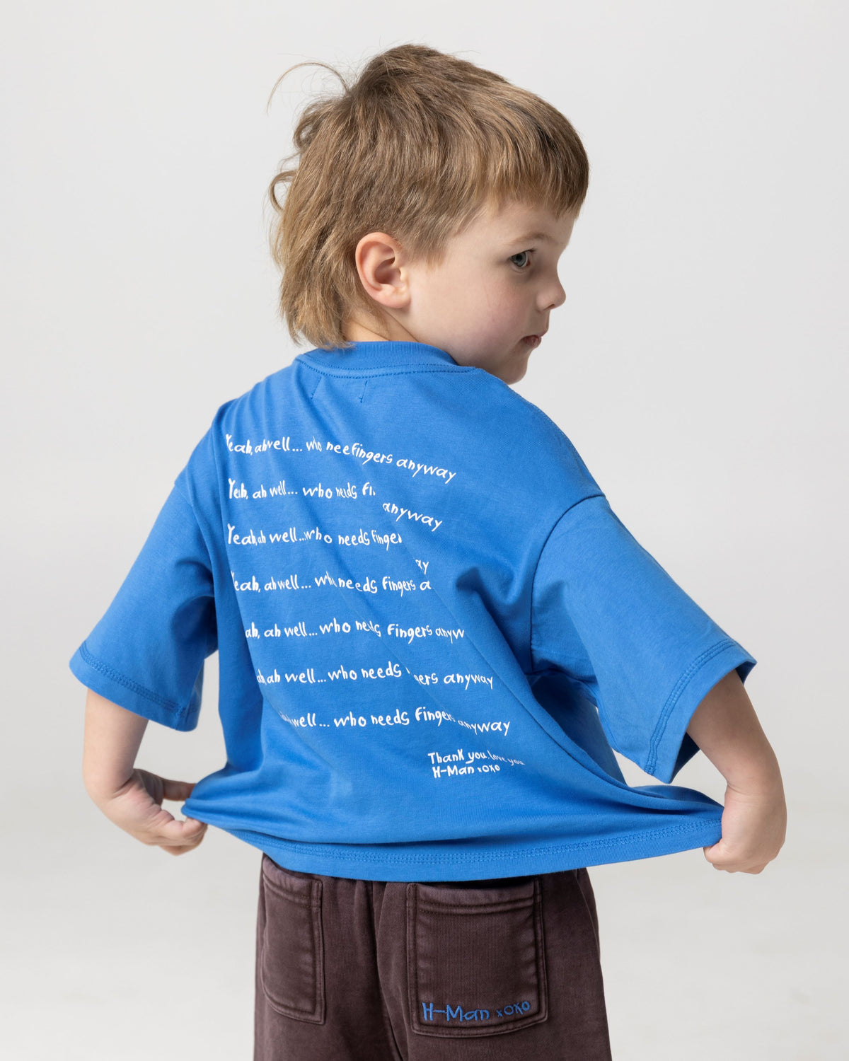 Kids Who Needs Fingers Tee
