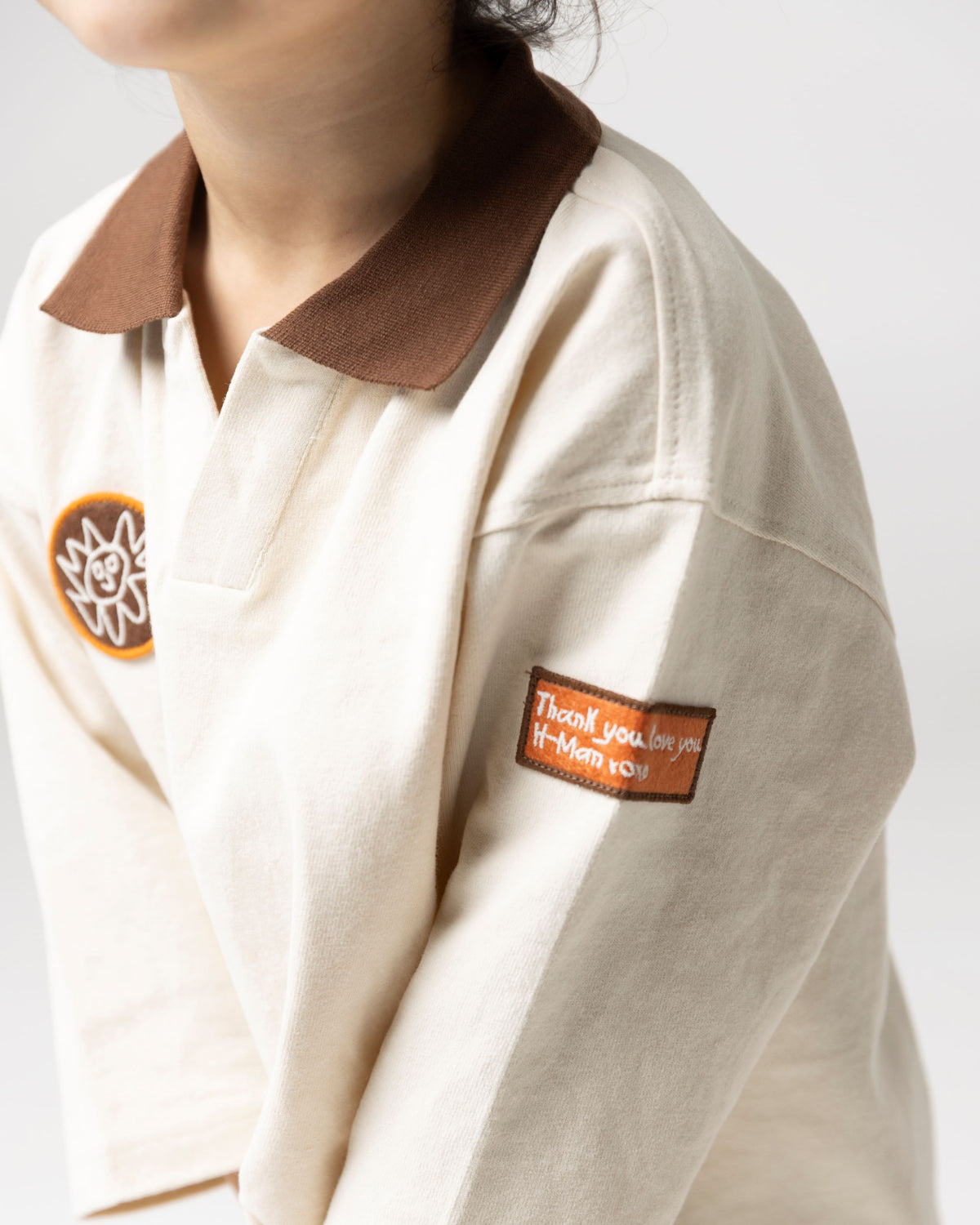 Kids Patch Rugby Polo