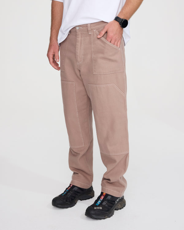 Taupe Carpenter Pants