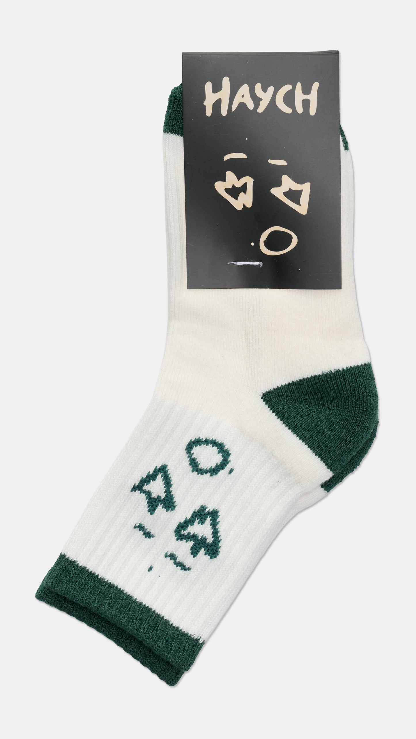 Kids Green Face Sock