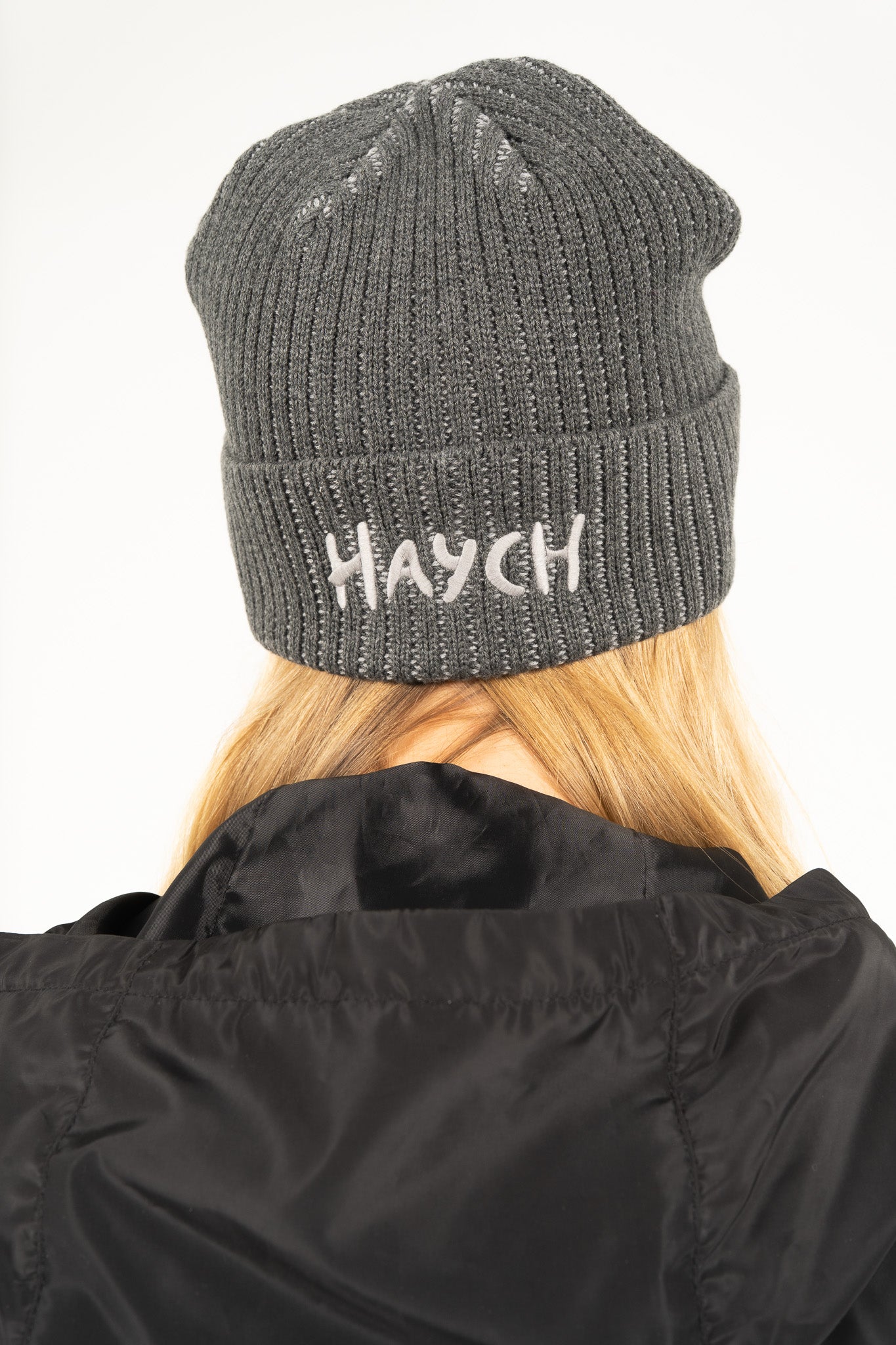 Big Face Beanie - Charcoal