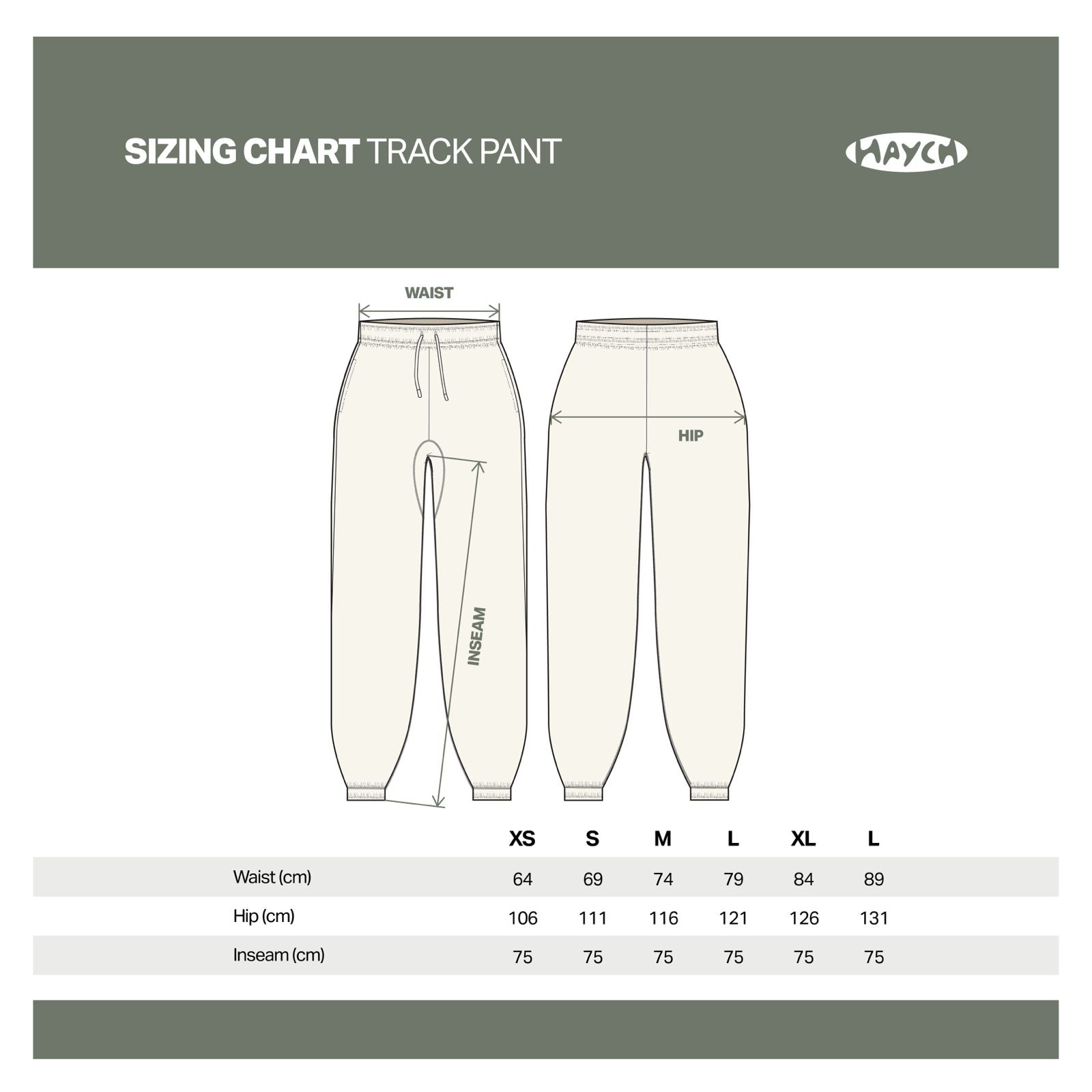 Trackies Forest Green – HAYCH