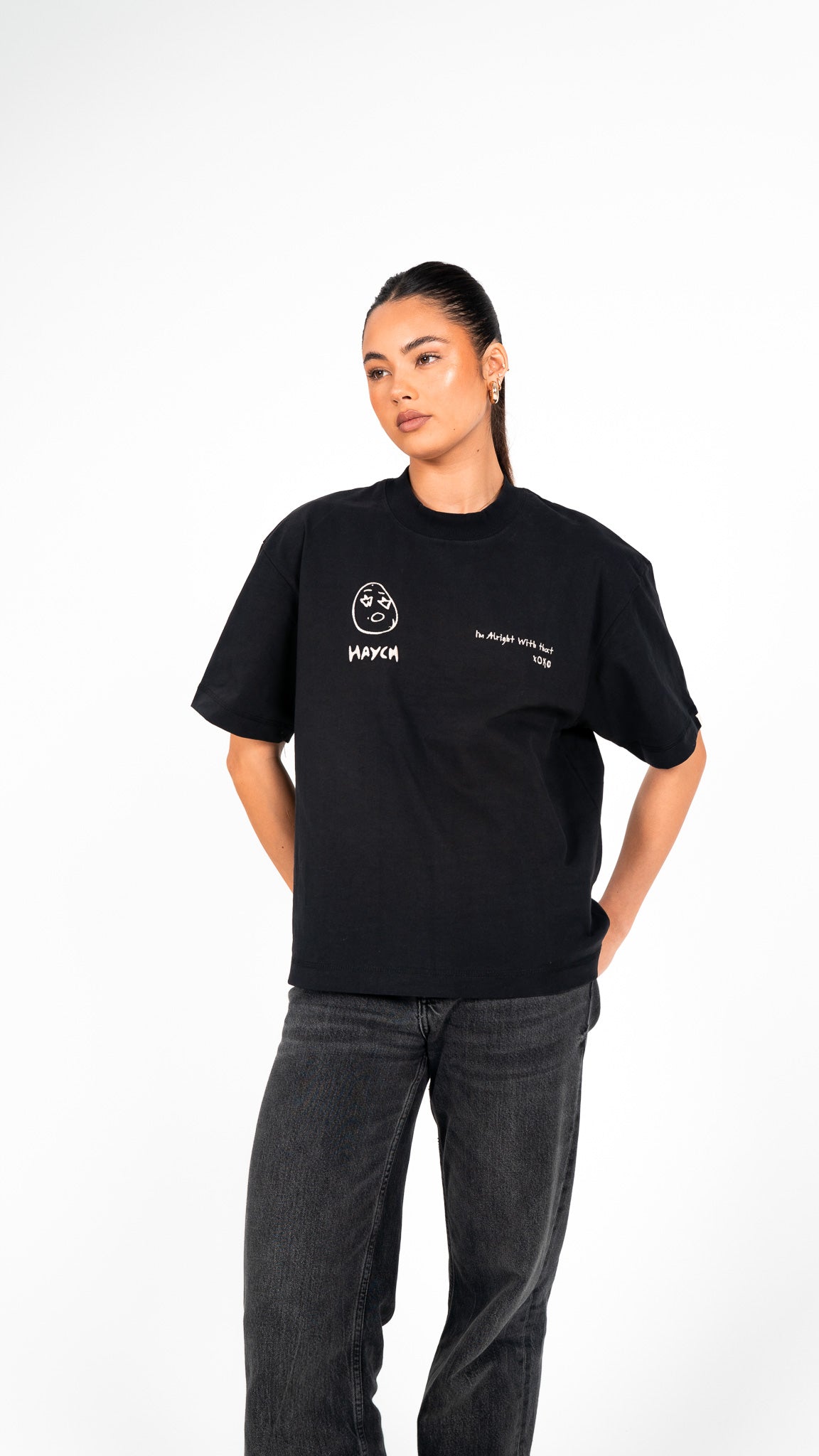 Black Alright Tee