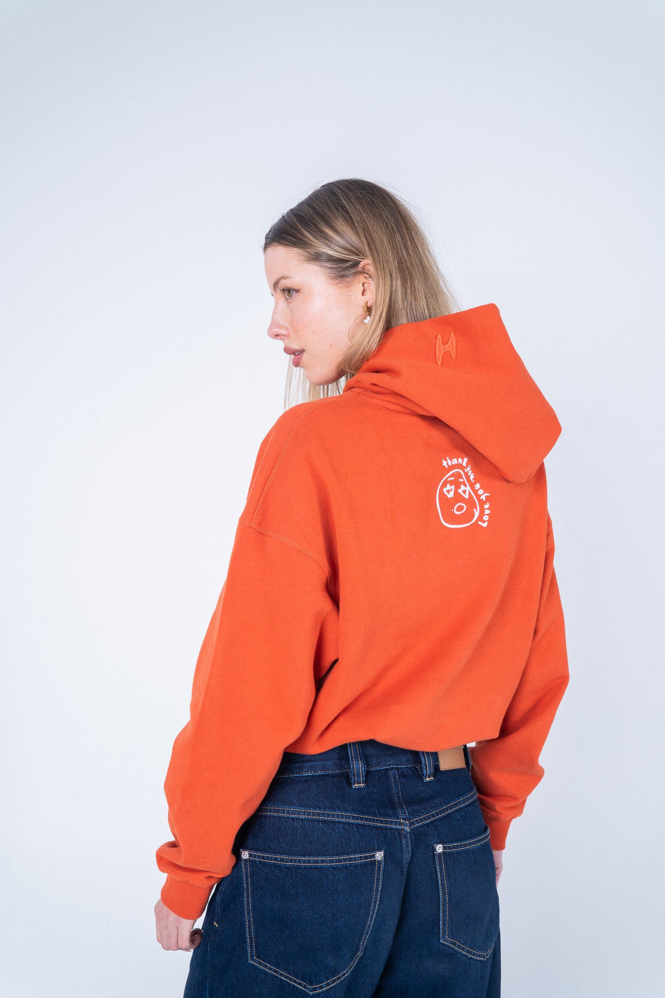 Tell Me Something Hoodie - Burnt Orange