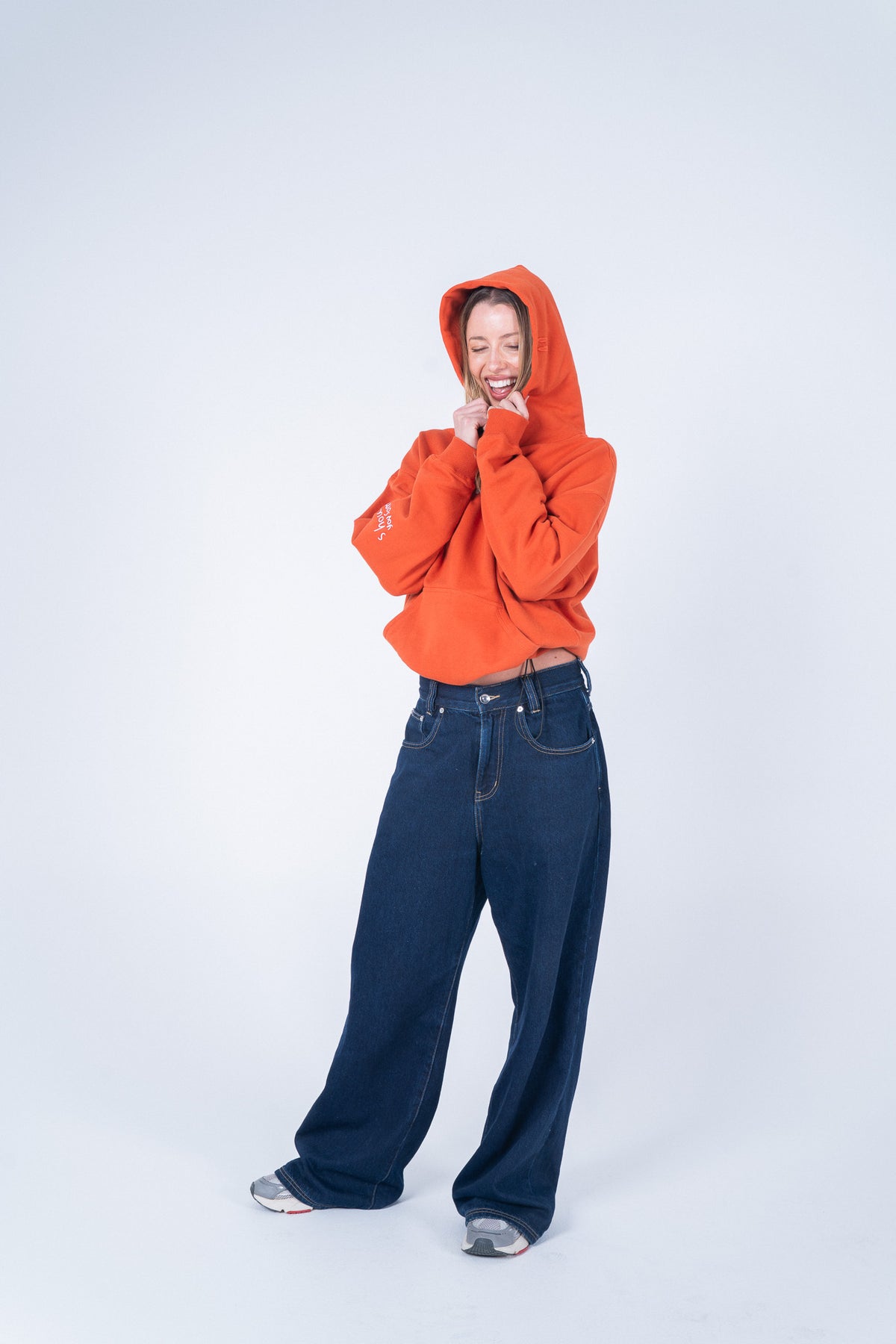 Tell Me Something Hoodie - Burnt Orange