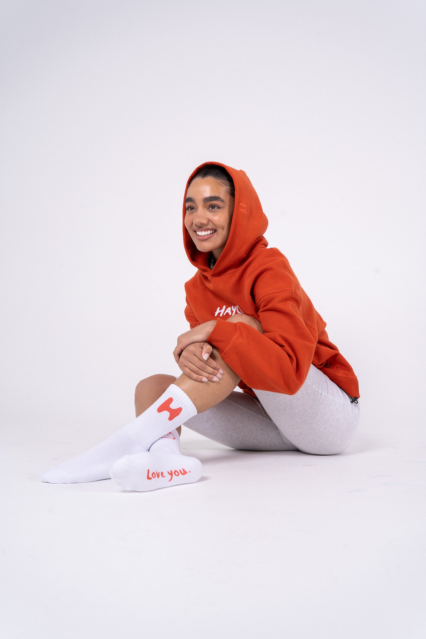 Face Socks – White