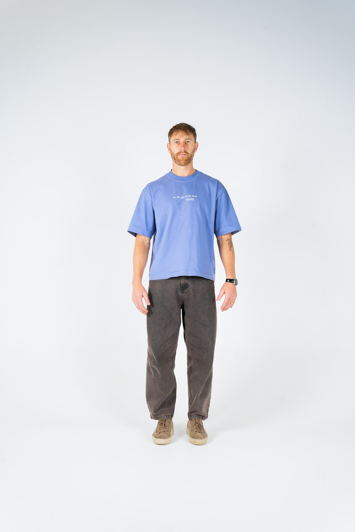 Alright Tee - Blue Ice