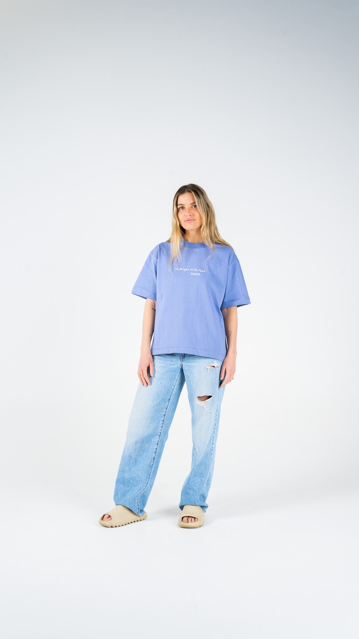 Alright Tee - Blue Ice