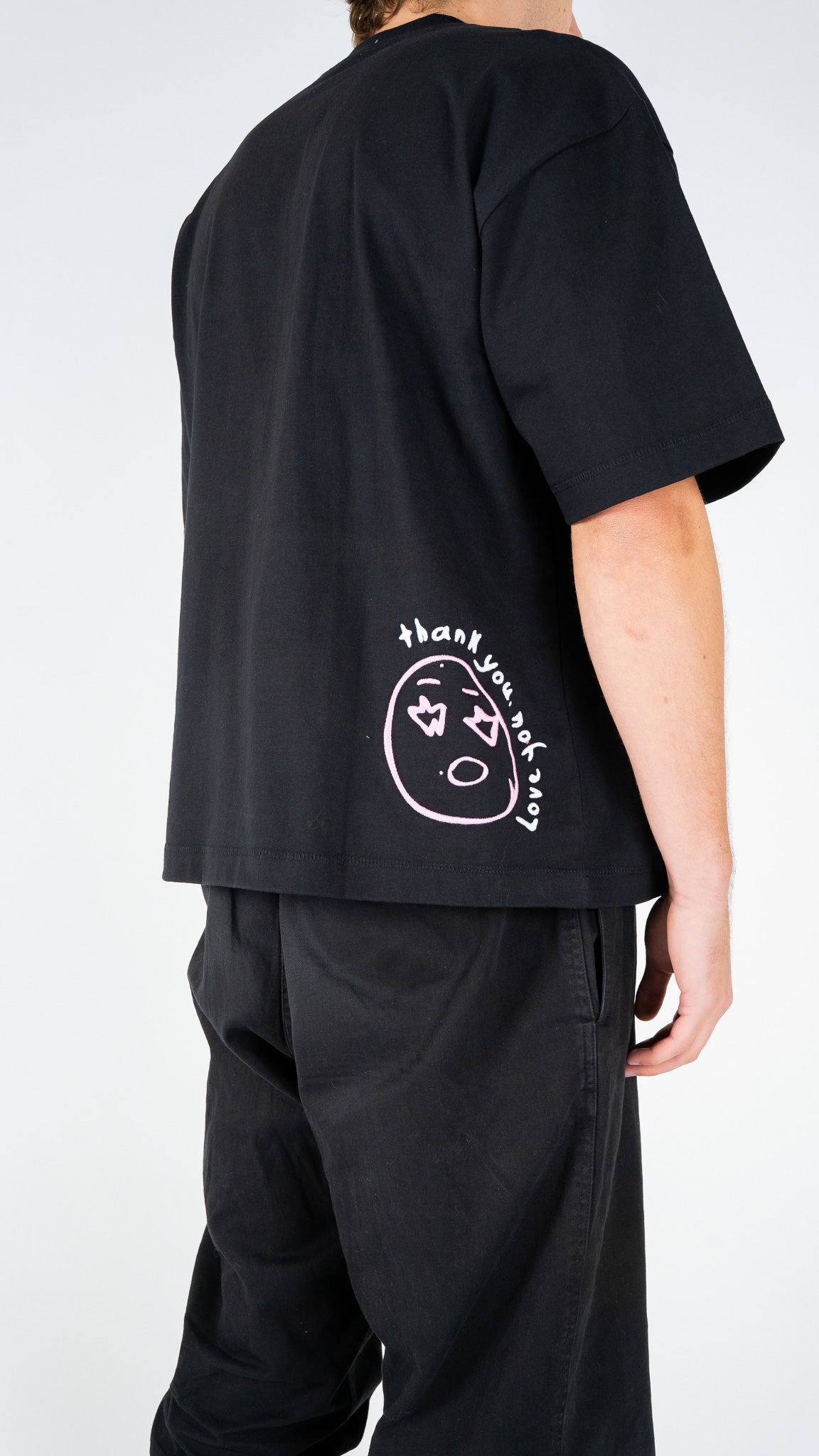 Stick Figure Tee – Black
