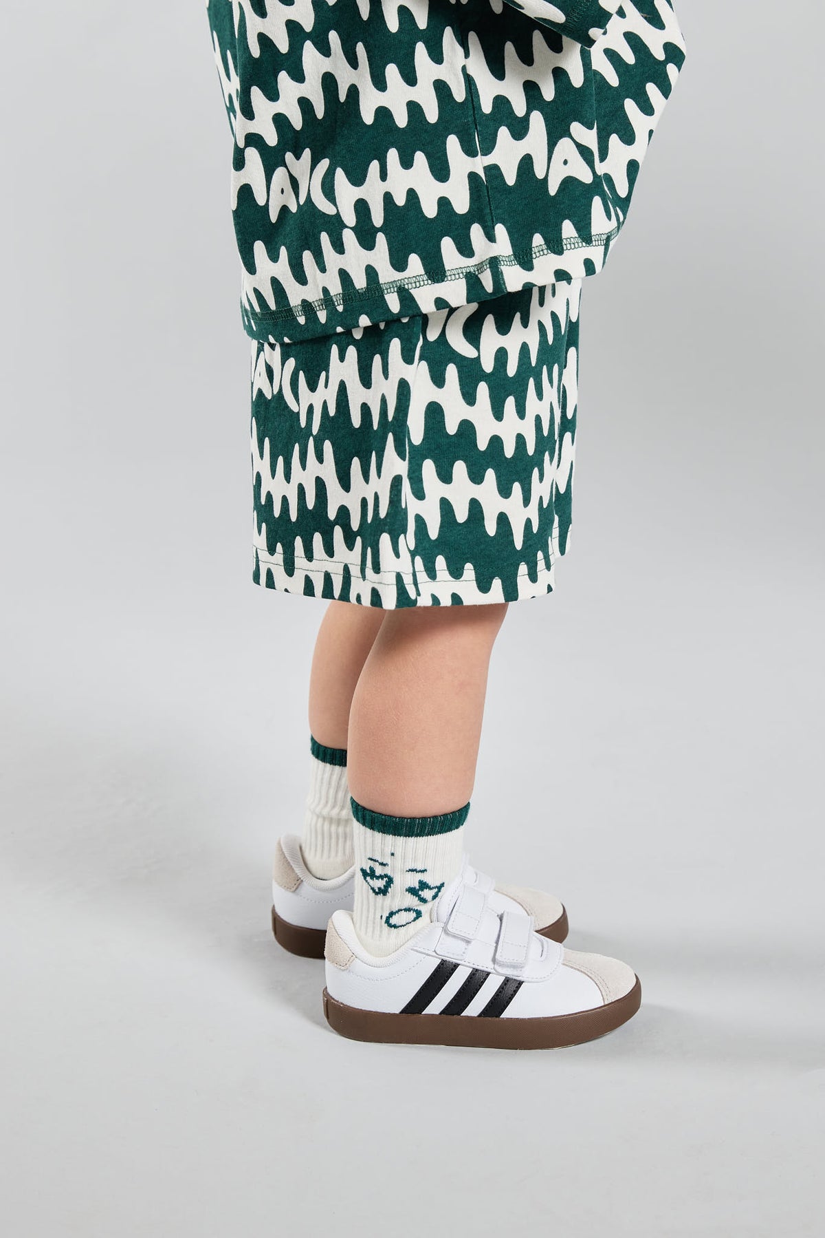 Kids Green Face Sock