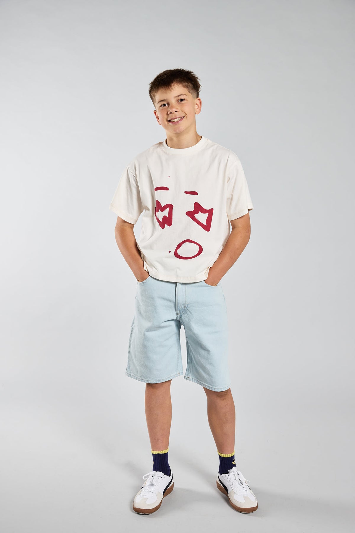 Kids Big Face Tee