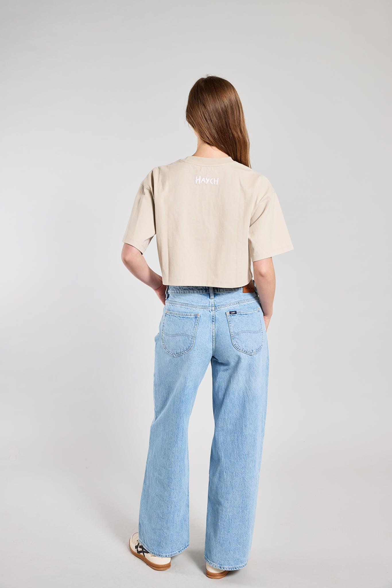 Womens Cropped Butterfly Tee