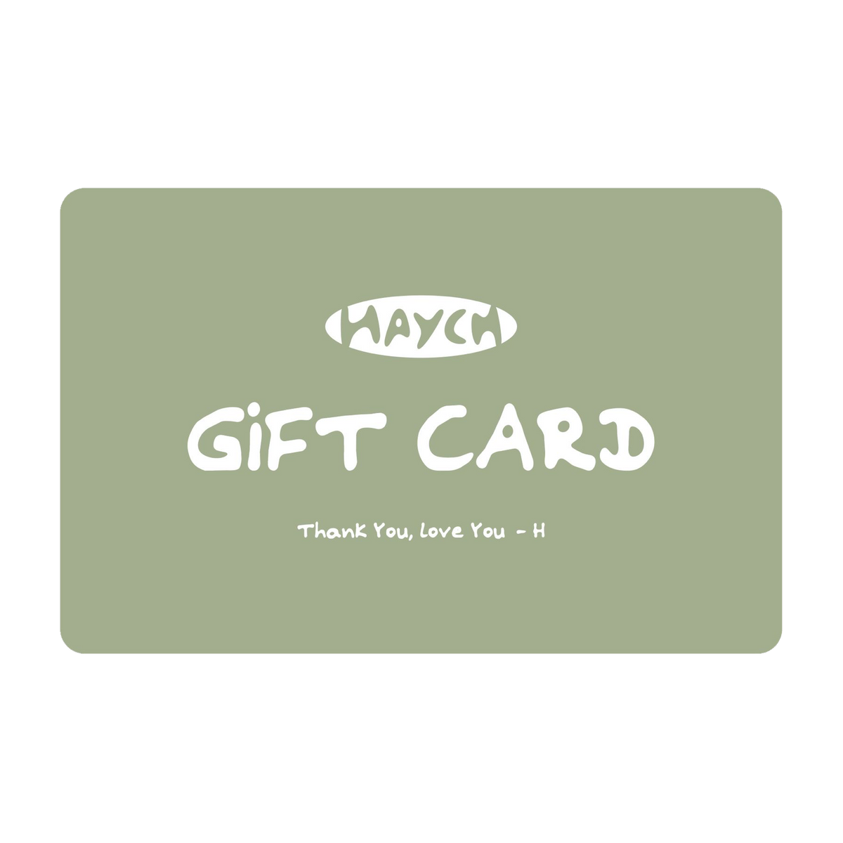 Haych Gift Card